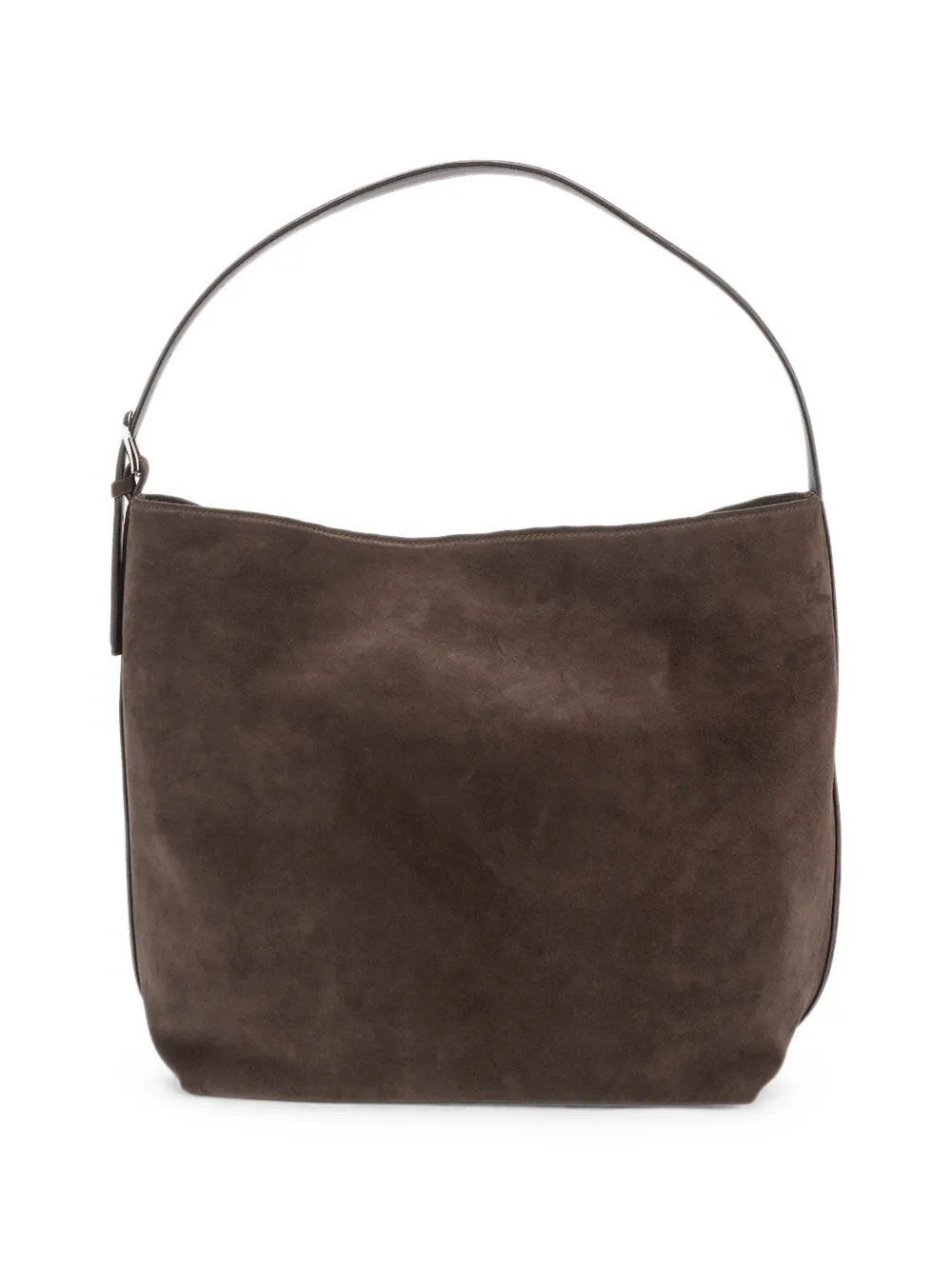 Liviana Conti suede shoulder bag - Marrone
