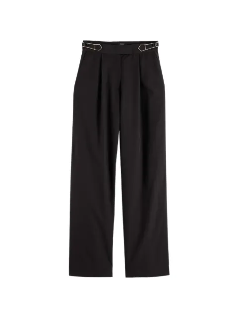 Scotch & Soda pantalon plissé Quinn à boucle