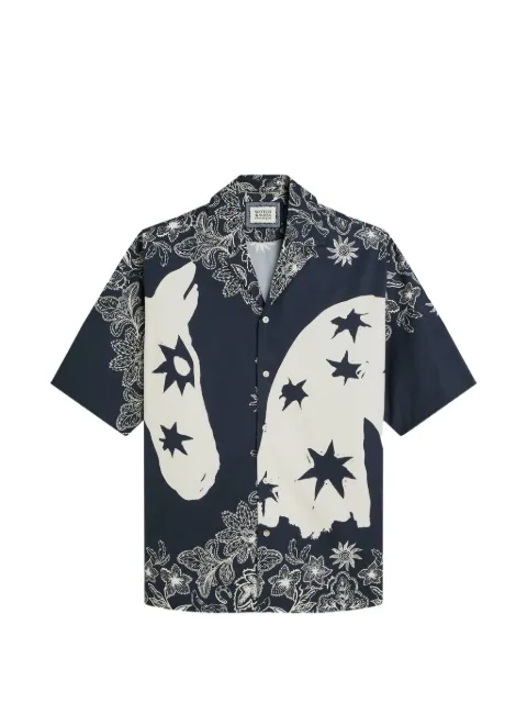Scotch & Soda horse-print shirt