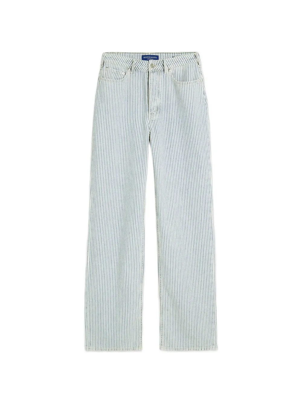 Scotch & Soda striped jeans - Bianco
