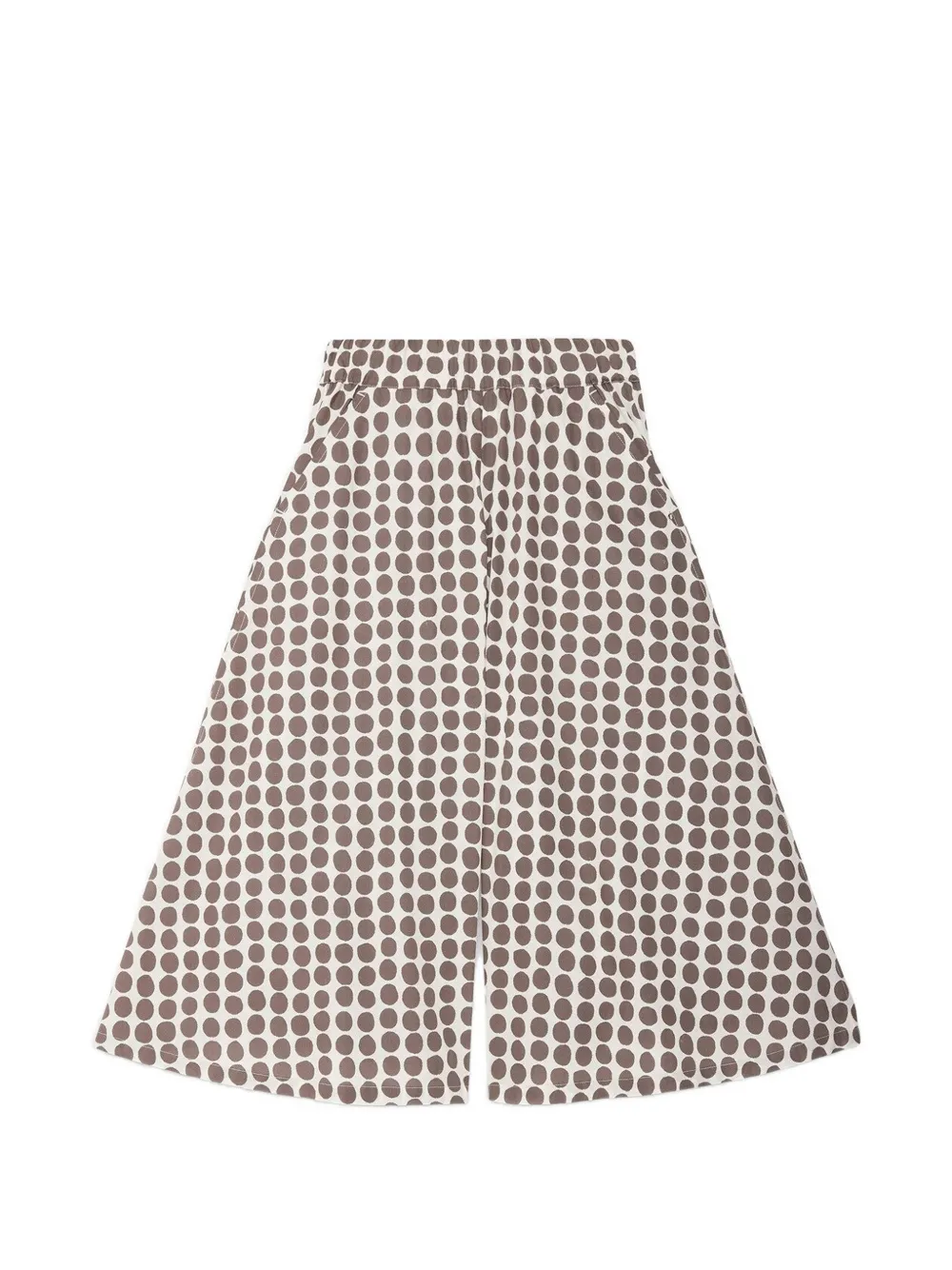 Ottod'Ame polka-dot wide-leg trousers - Toni neutri