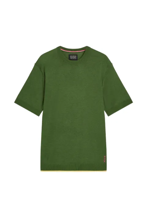 Scotch & Soda knitted short-sleeve T-shirt
