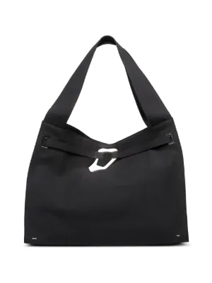 Diesel Zip-D Zip-D ショルダーバッグ | ブラック | FARFETCH JP