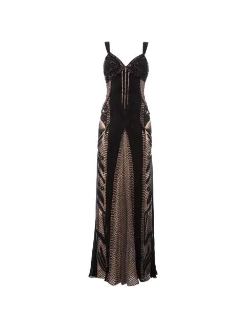 Temperley London Giselle embroidered maxi dress