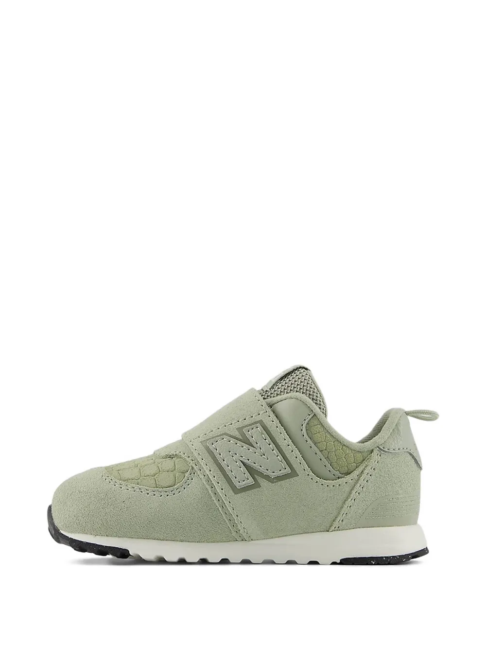New Balance Kids 574 sneakers met klittenband Groen