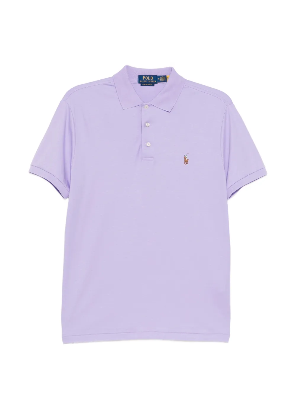 Polo Ralph Lauren Poloshirt mit Logo-Stickerei - Violett