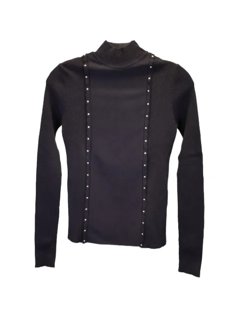 Red Valentino Vintage studded turtleneck top