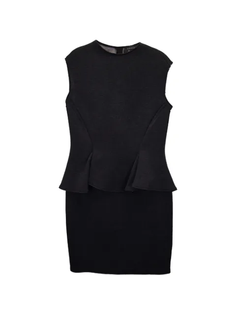 Lanvin Pre-Owned vestido con peplum