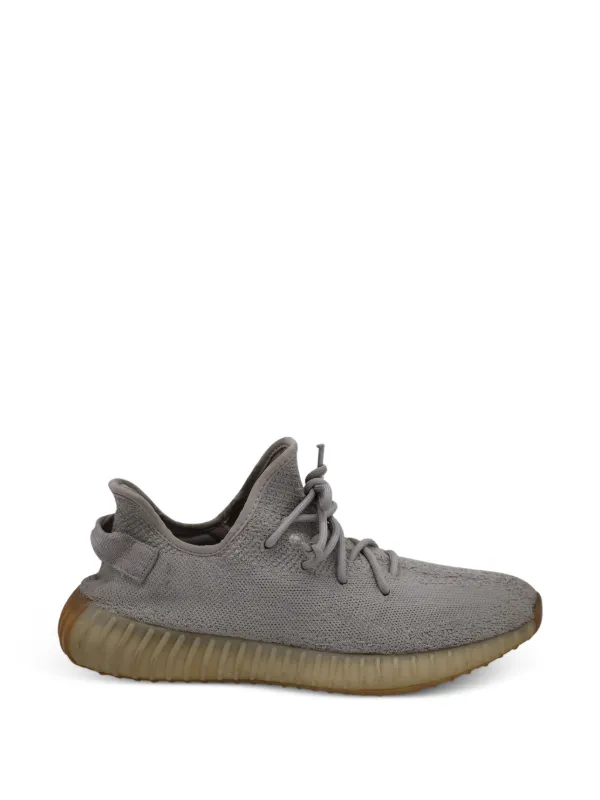 Adidas Yeezy Boost 350 v2 lace-up Fastening Sneakers | Grey | FARFETCH BH