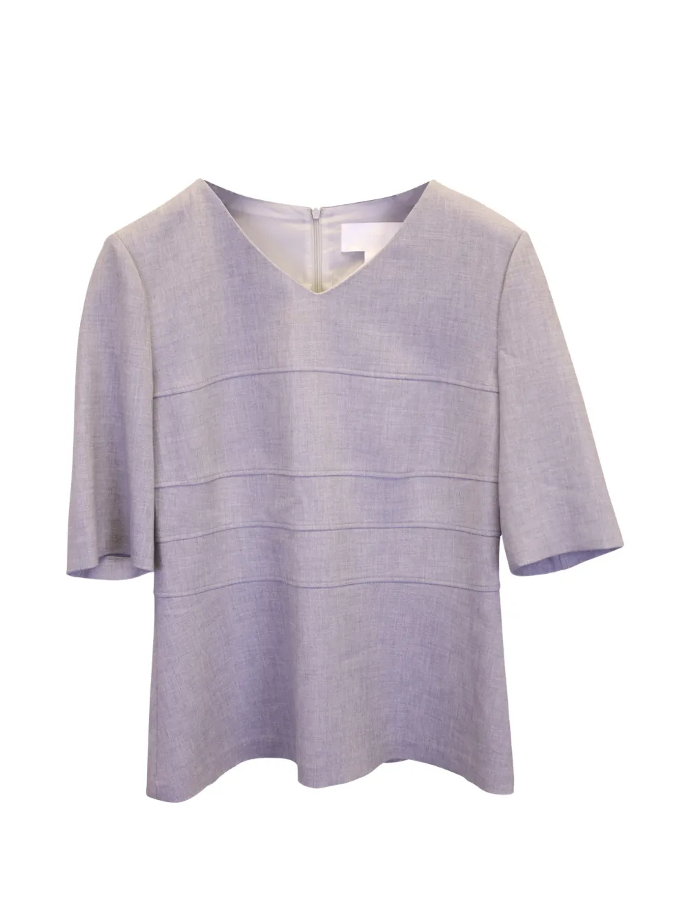 BOSS V-neck short-sleeves top - Grigio