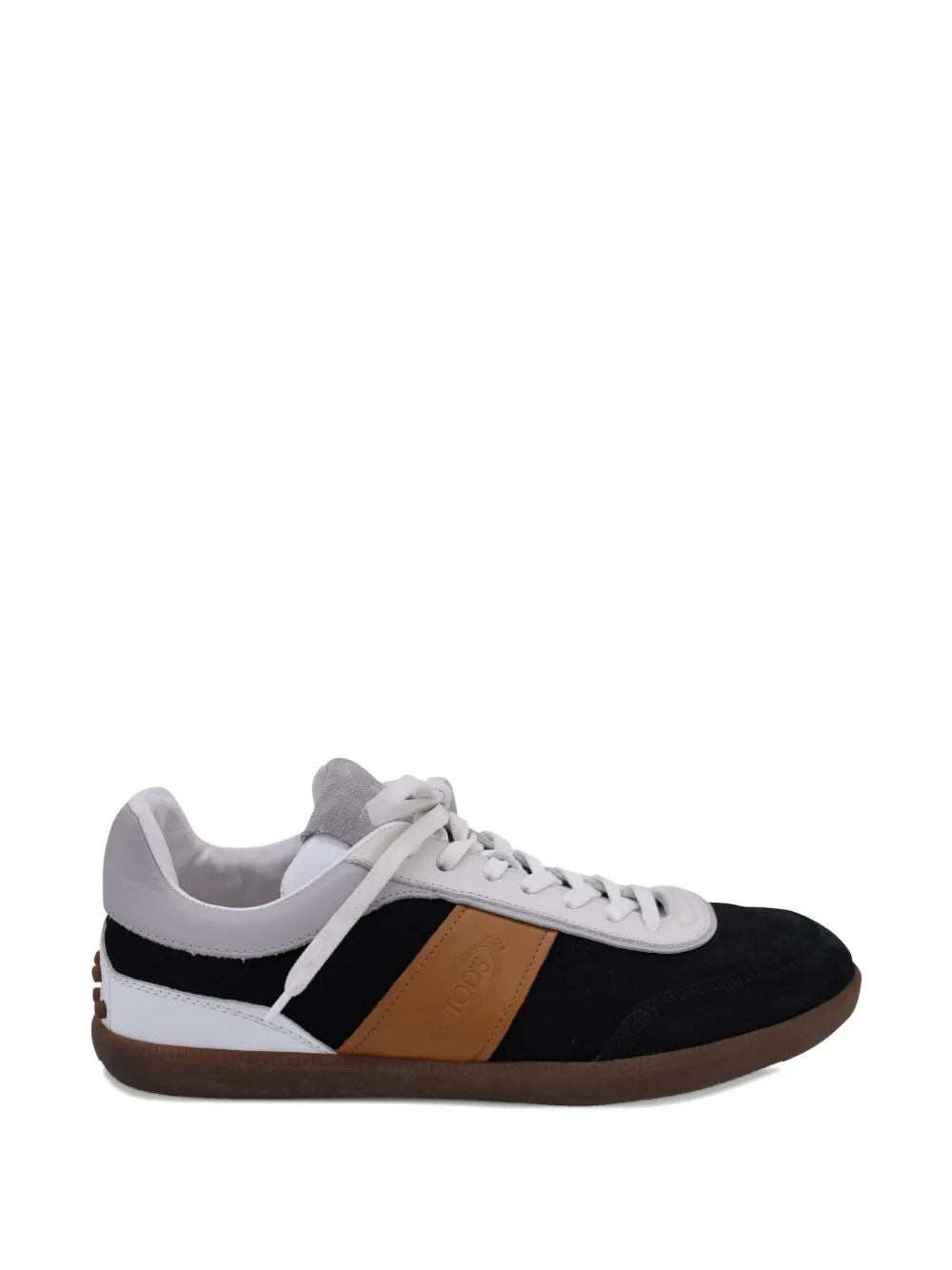 Tod's Vintage Allacciata colorblock sneakers - Nero