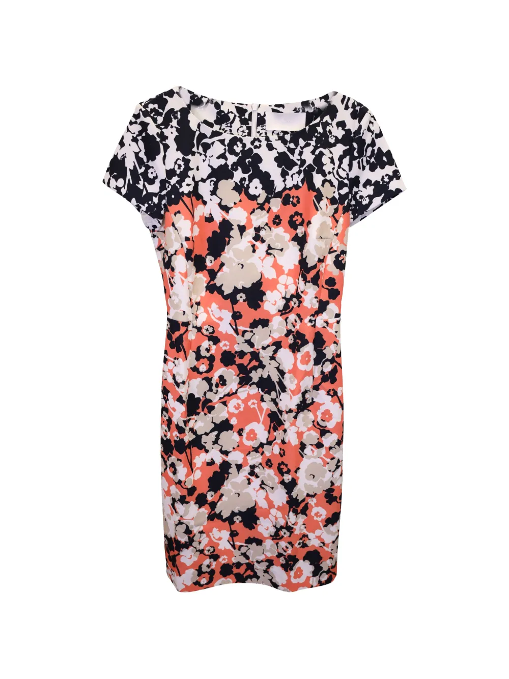 BOSS Donisa floral-print mini dress - Arancione