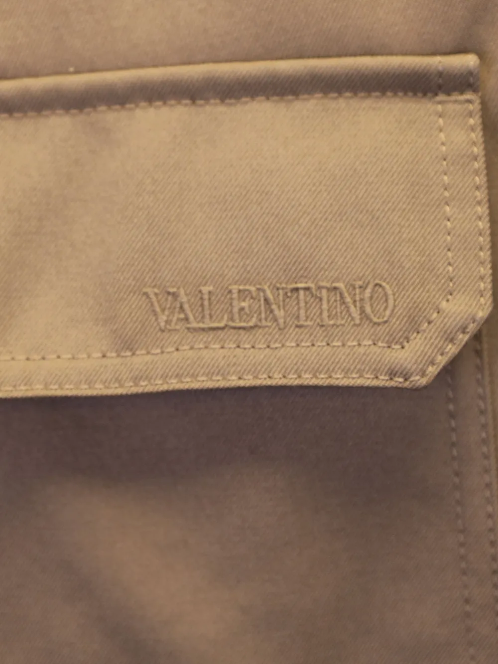 Flap Pocket Wide-Leg Trousers