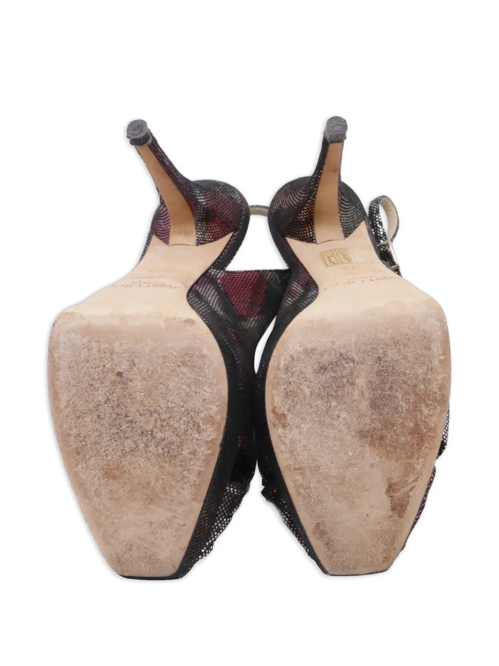 Slingback Peep-Toe Pumps