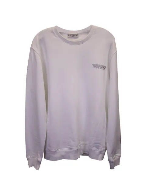 Givenchy Pre-Owned sweatshirt med rund hals og logotryk