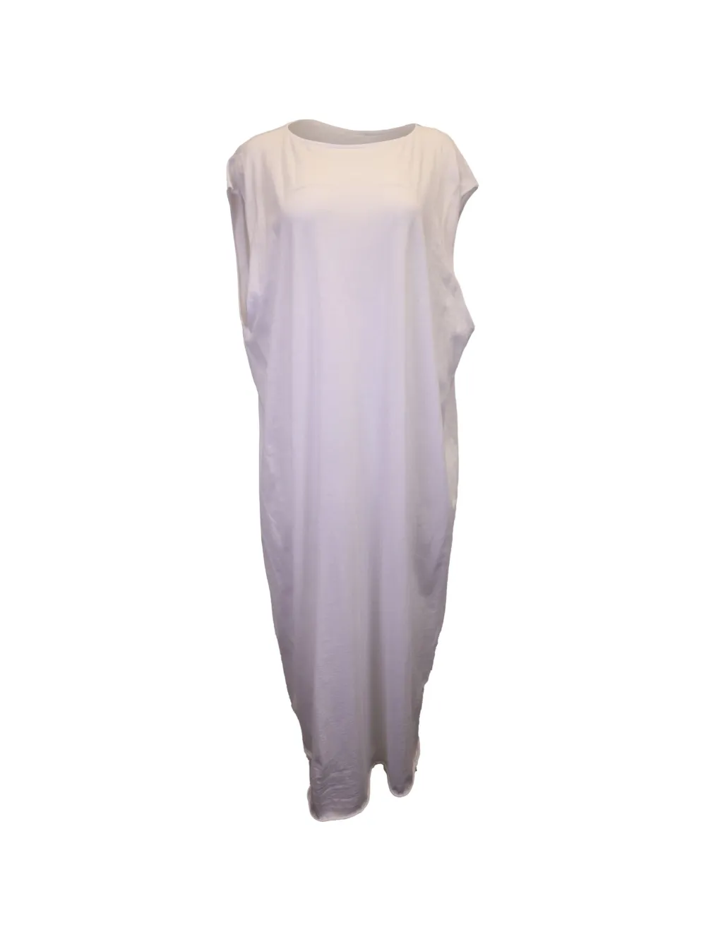 The Row Pre-Owned Rita crew-neck maxi dress - Weiß