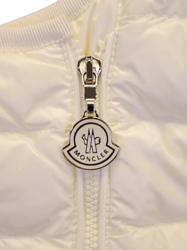 Moncler Vintage ジップアップ ジャケット | ホワイト | FARFETCH JP