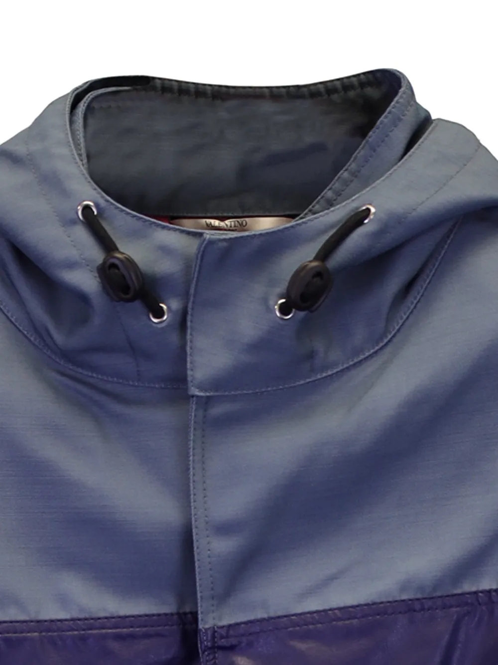 Colorblock Removable Hood Jacket