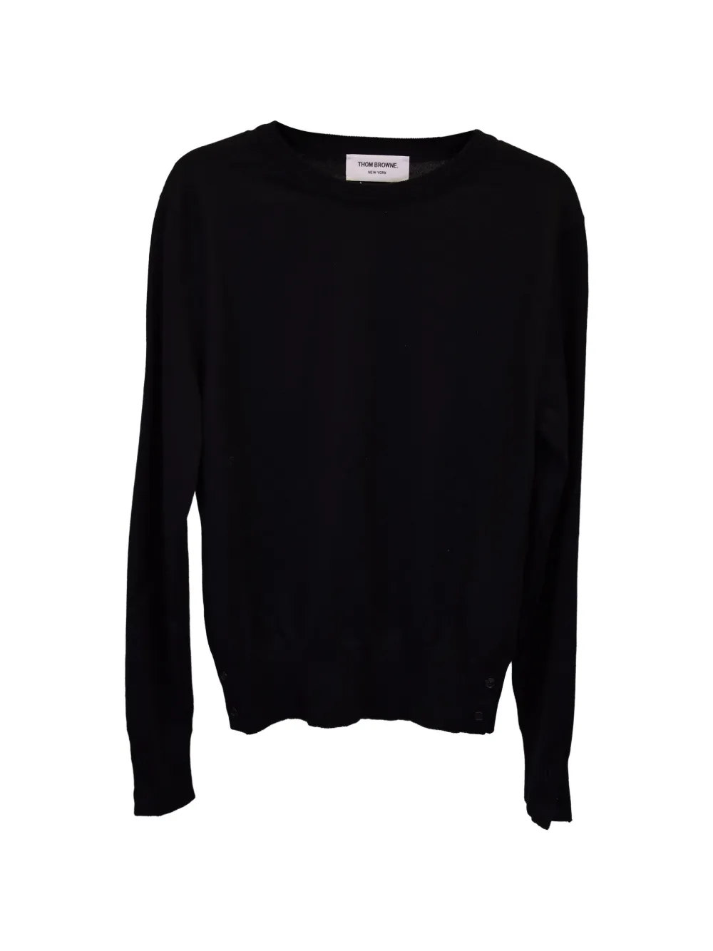 Thom Browne crew-neck sweater - Nero