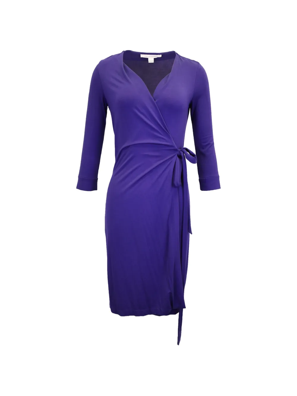 Diane Von Furstenberg Vintage wrap midi dress - Blu
