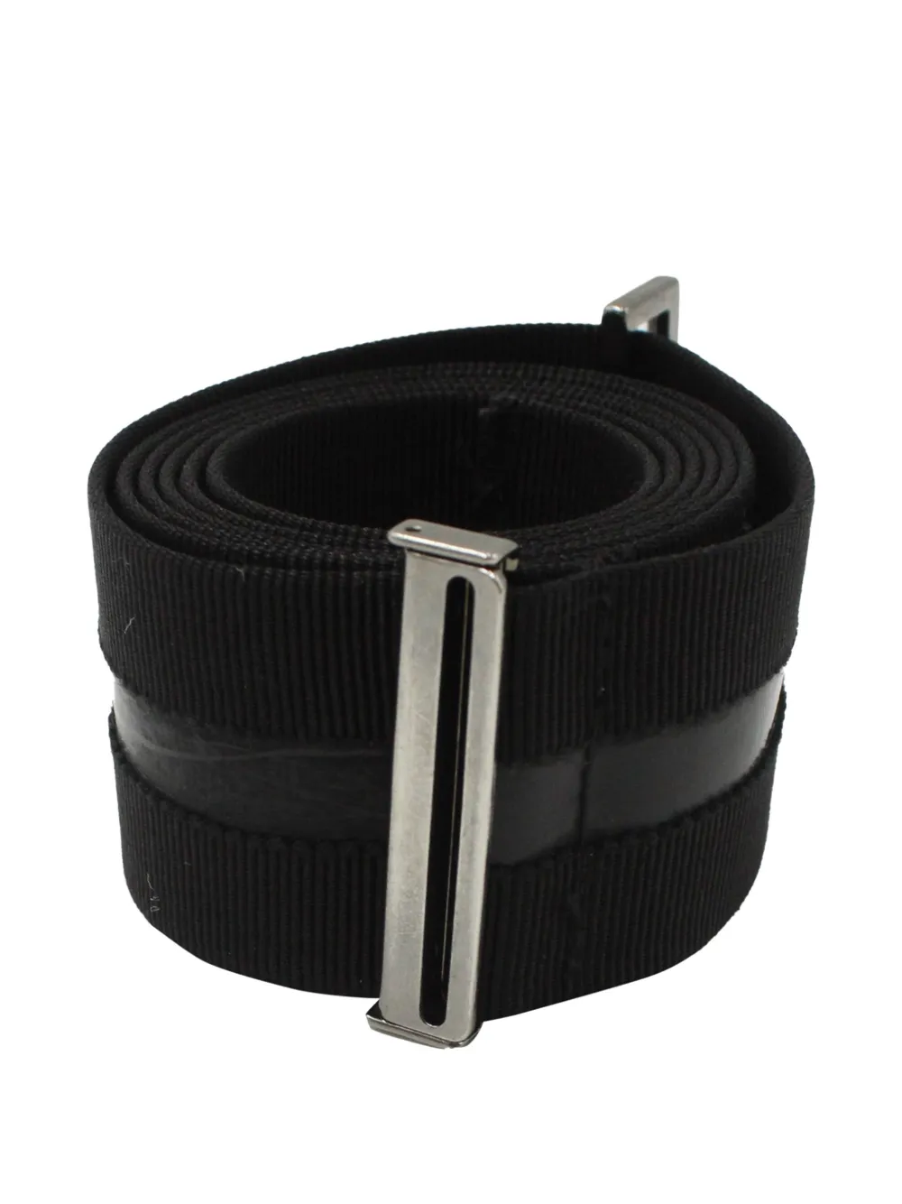 Jil Sander Pre-Owned canvas belt - Nero