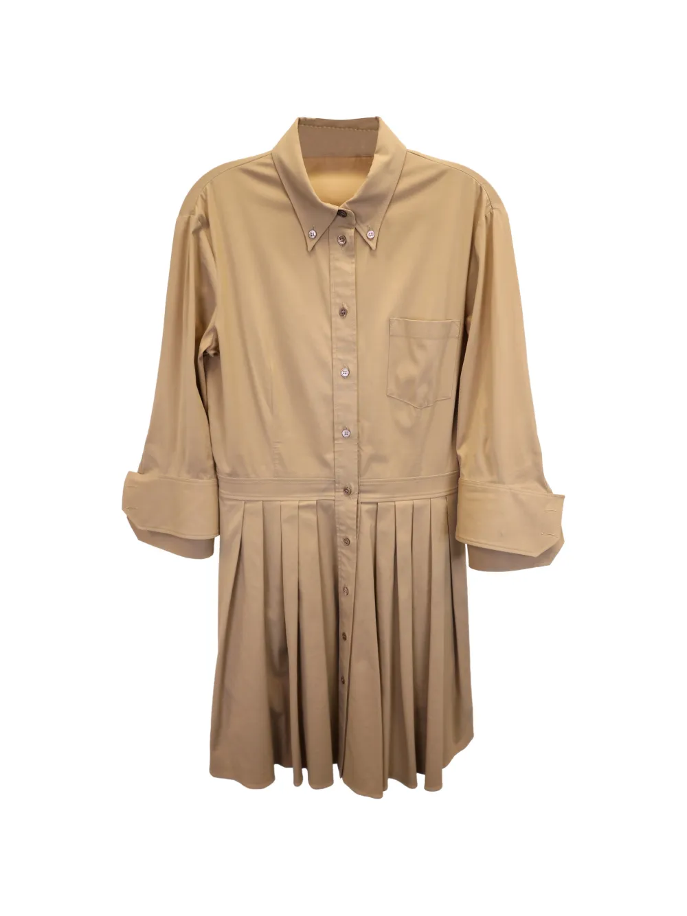 Michael Kors Vintage pleated shirt dress - Toni neutri