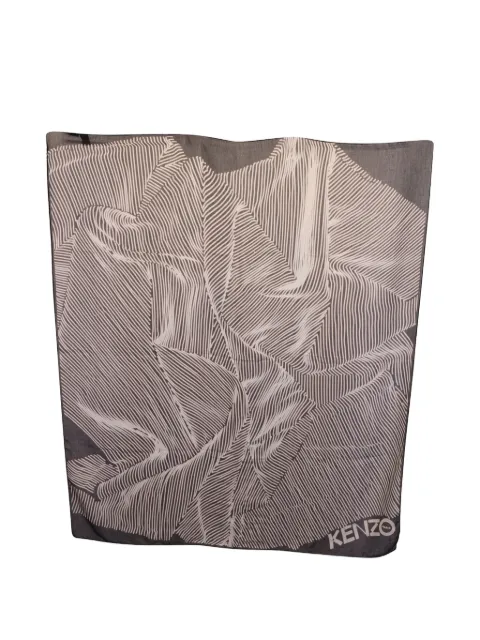 Kenzo Pre-Owned stripe print scarf