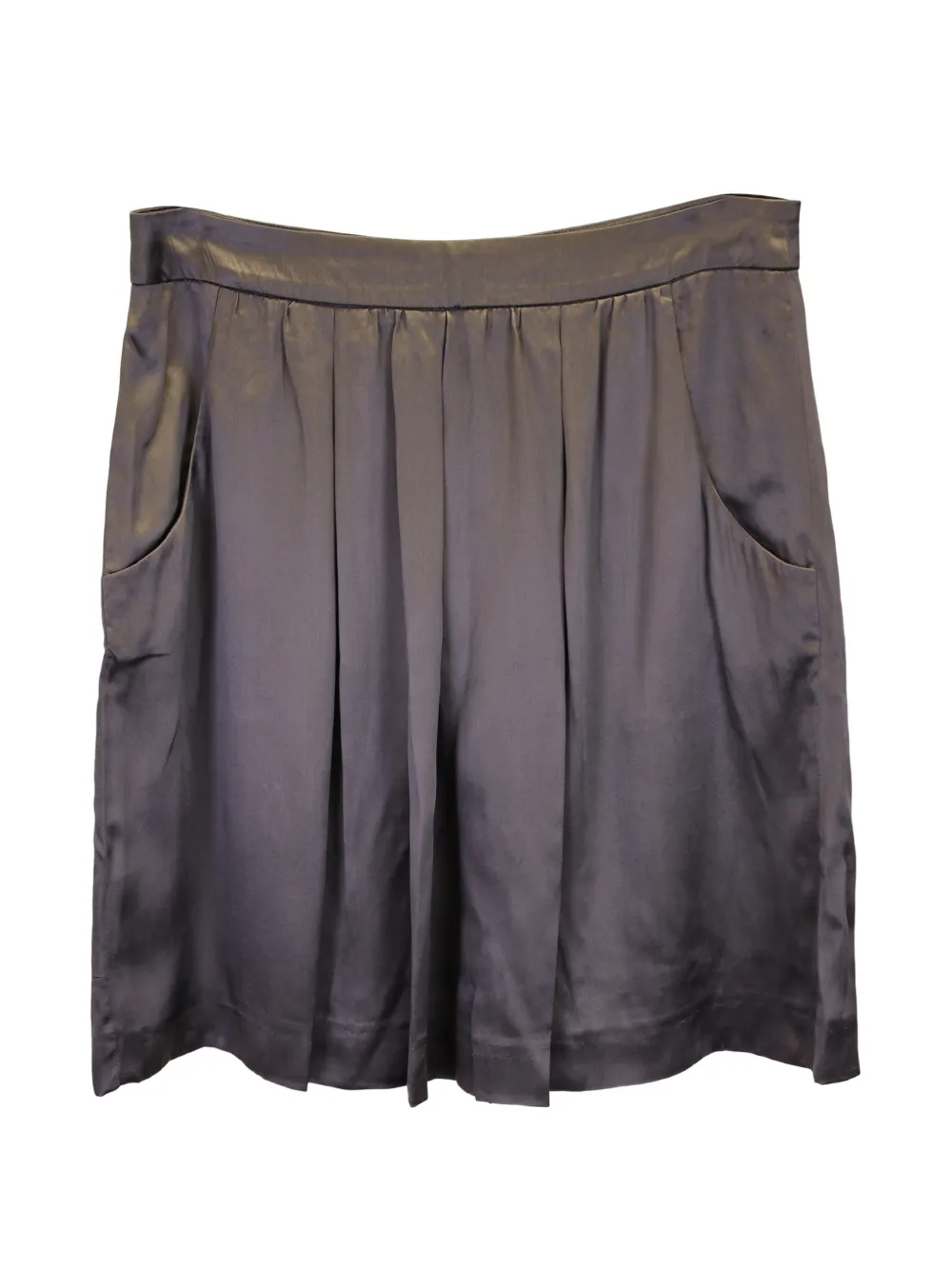 BOSS silk mini skirt - Grigio