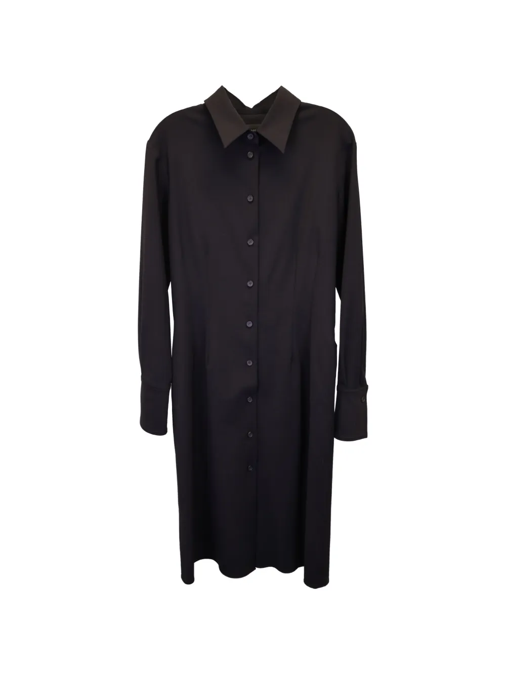 JOSEPH buttoned midi shirt dress - Nero