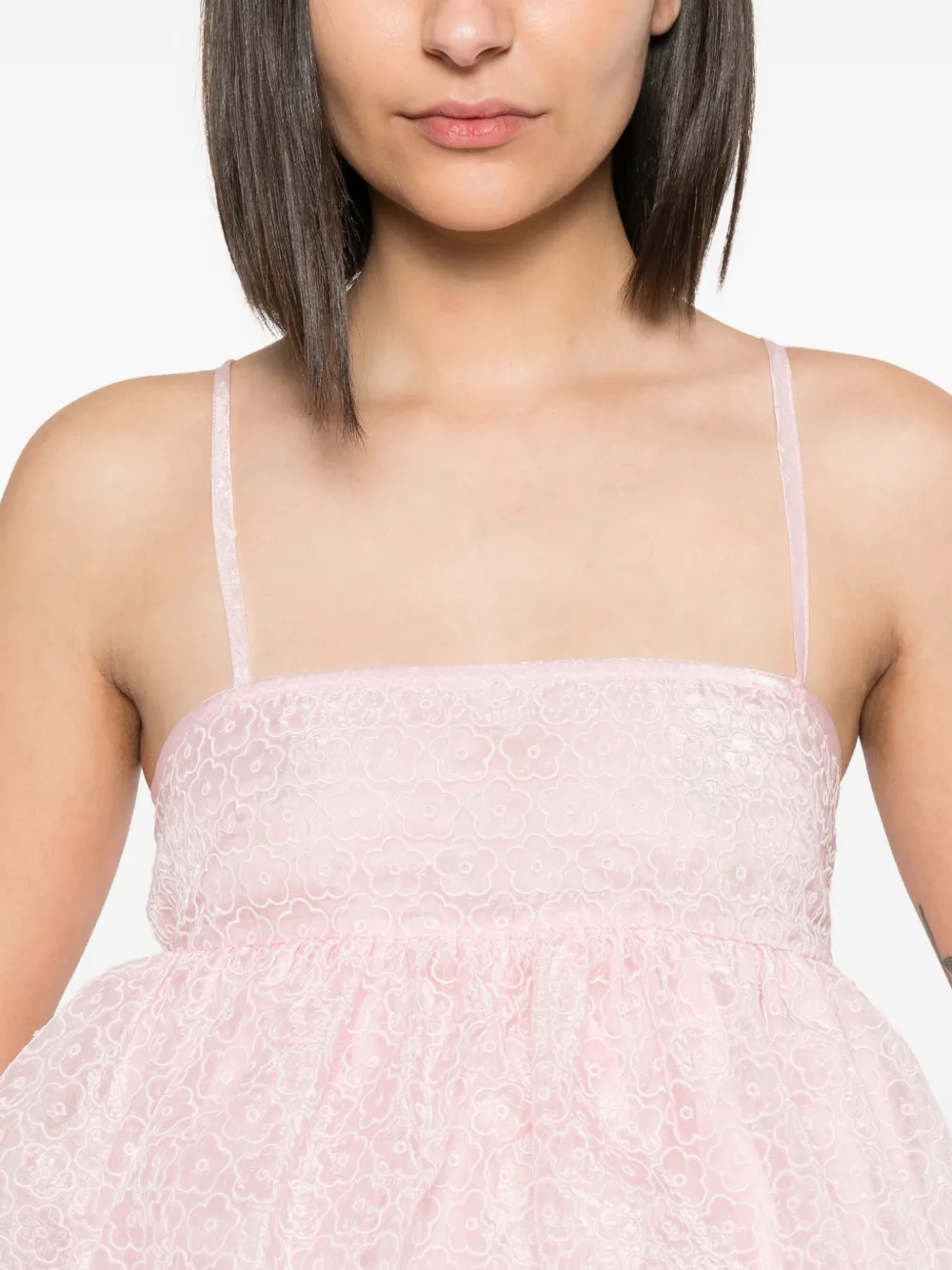 Cecilie Bahnsen Selena top Roze