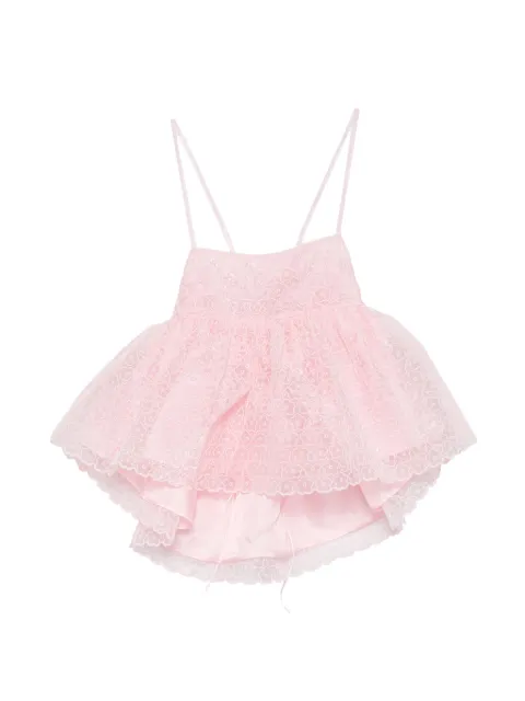 Cecilie Bahnsen 셀레나 플로럴 자수 블라우스