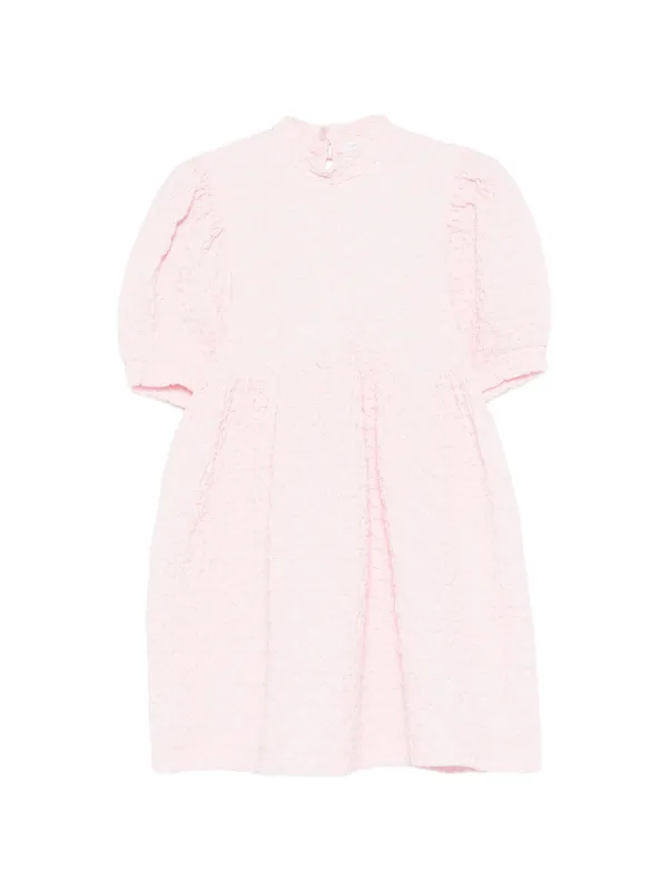 Cecilie Bahnsen Cbdumas パフスリーブ ミニドレス | ピンク | FARFETCH JP