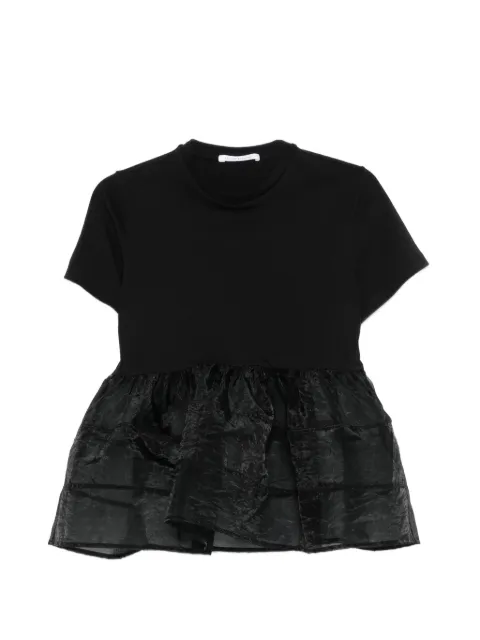Cecilie Bahnsen David ruffled peplum T-shirt