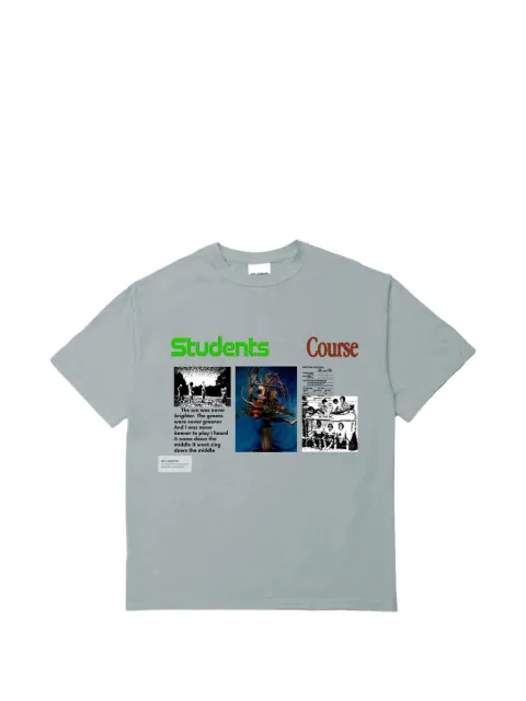 Students Golf Course printed T-shirt