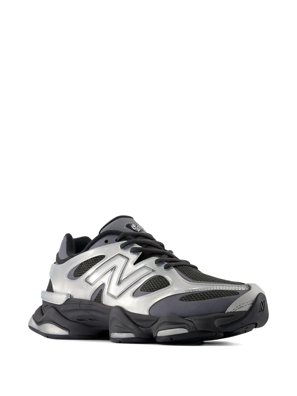 New Balance 9060x gekooide "Silver Metallic" sneakers Grijs