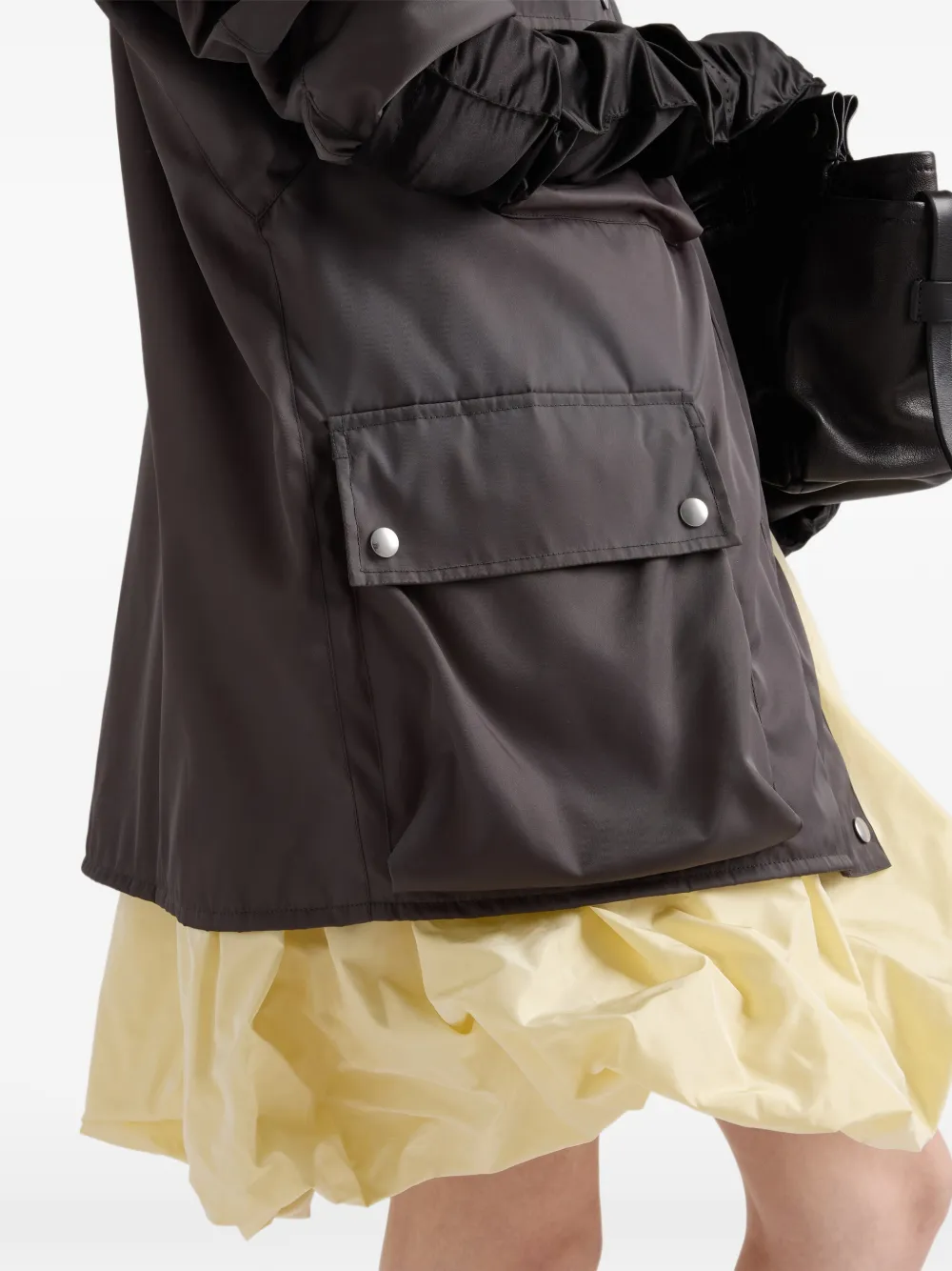 Prada Waterproof jack Grijs