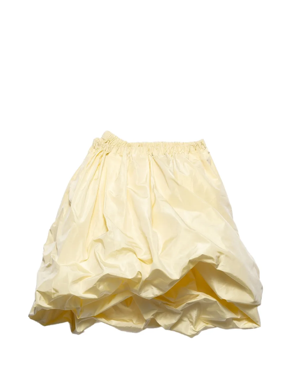 Prada taffeta mini skirt - Toni neutri