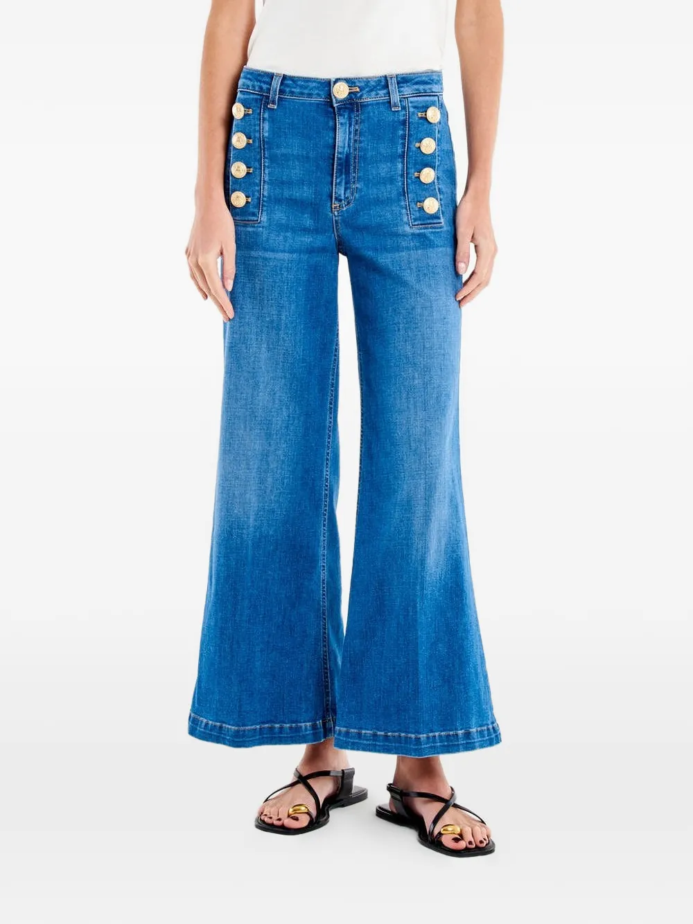 VICOLO Jeans a vita alta - Blu