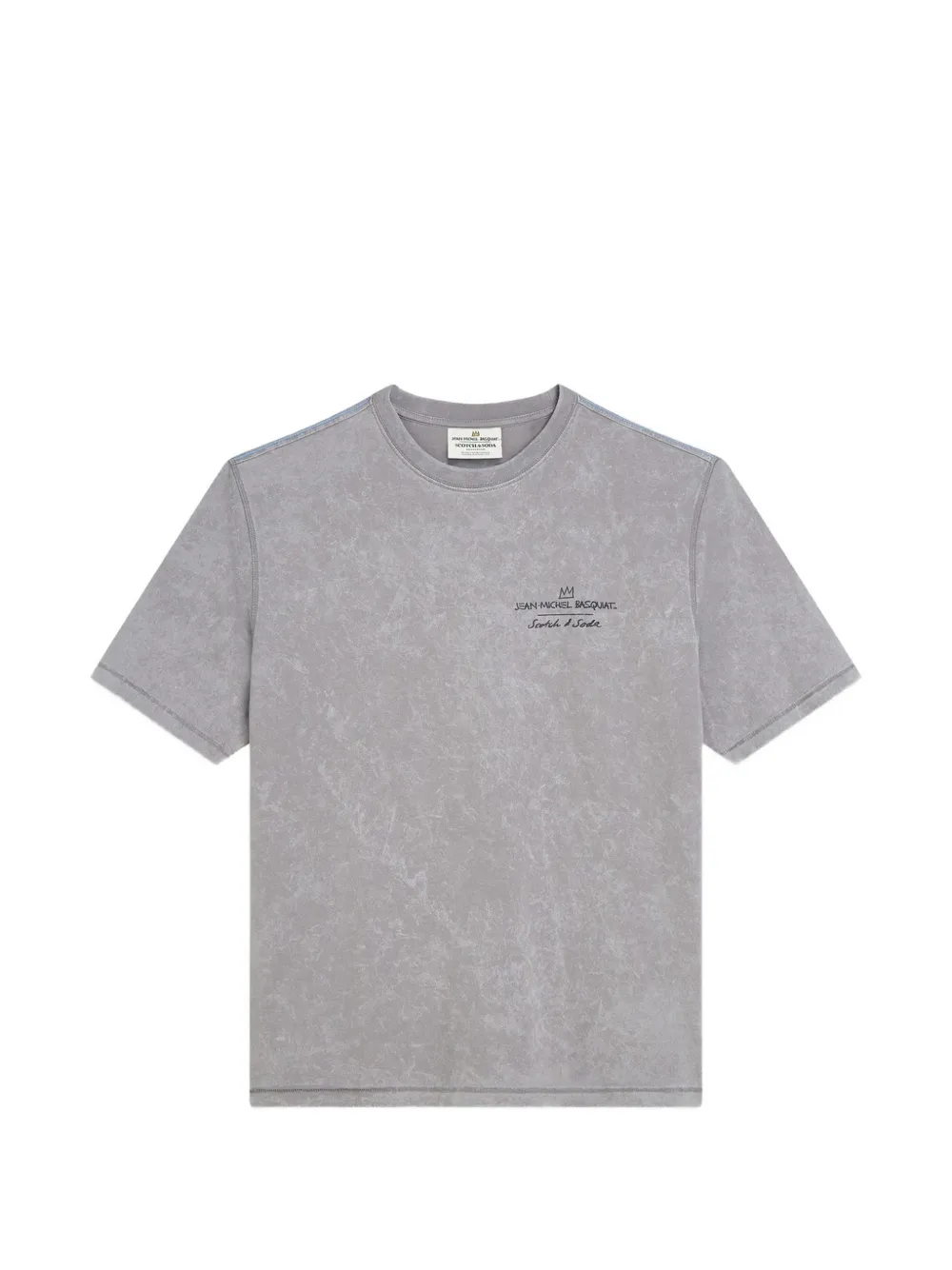 Scotch & Soda x Basquiat Boys' printed T-shirt - Grau