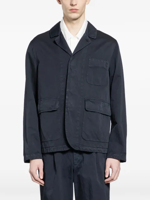 Massimo Osti Studio gabardine-blazer med lomme