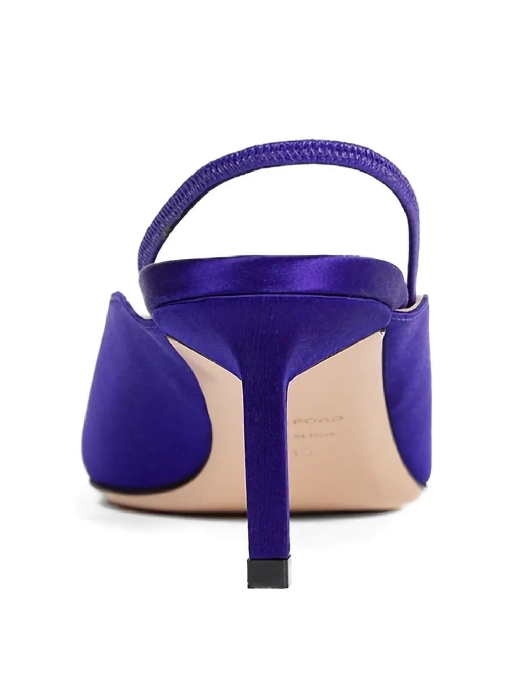 TOM FORD Satijnen slingback pumps Paars