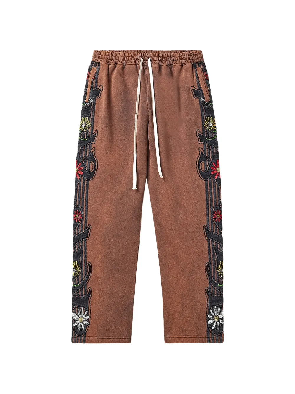 Vale Harmony Garden Track Pants In Brown