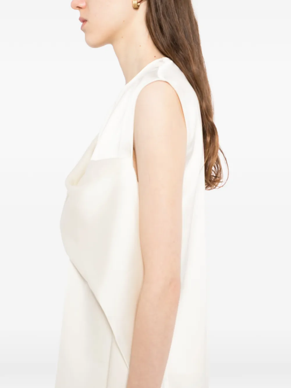 LITKOVSKA Asymmetrische gedraaide top Wit