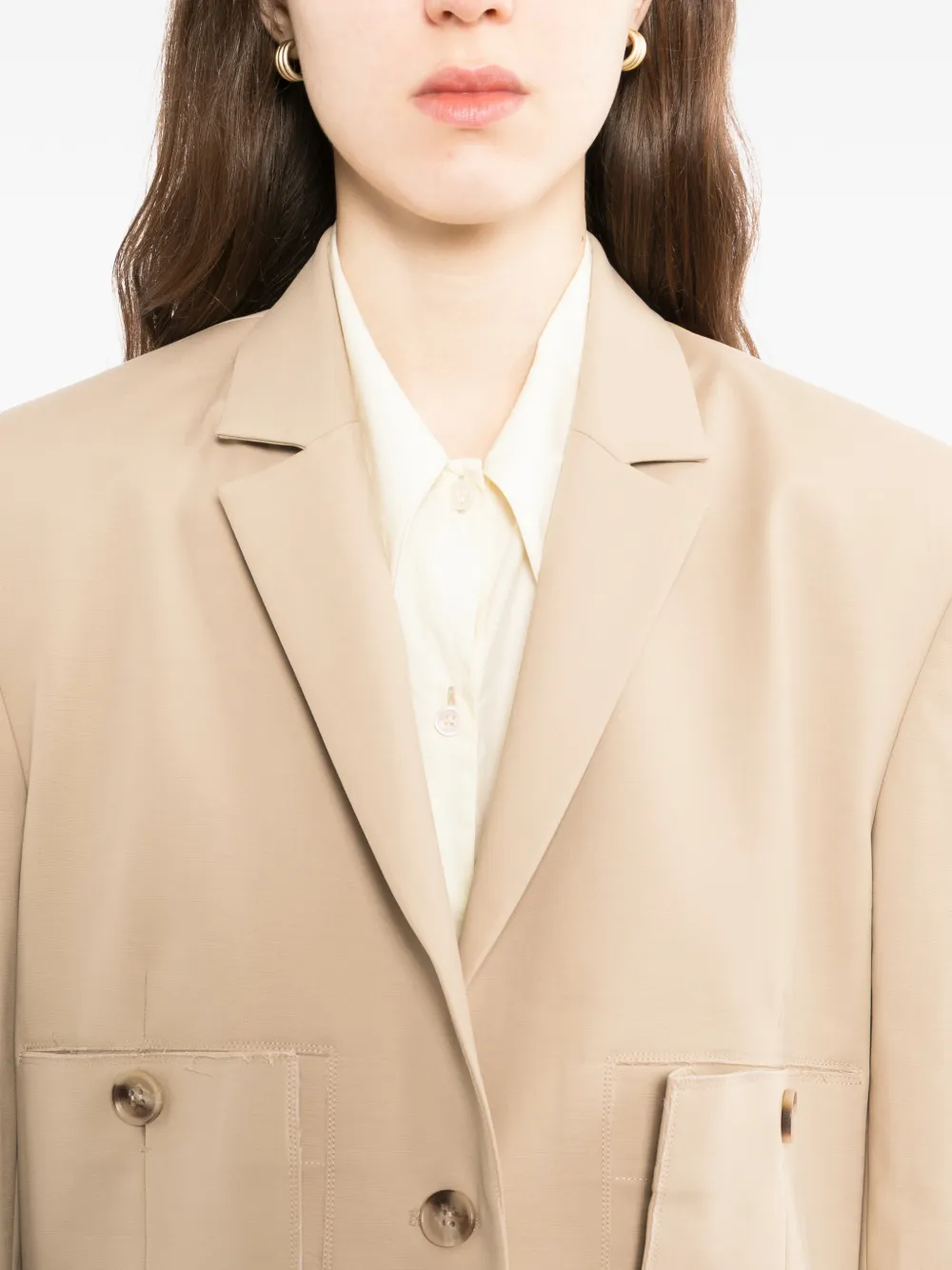 LITKOVSKA Jack met gewelfde zoom Beige