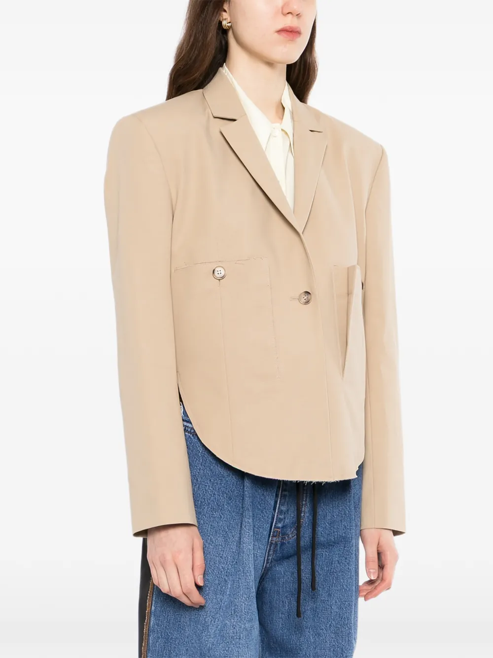 LITKOVSKA Jack met gewelfde zoom Beige