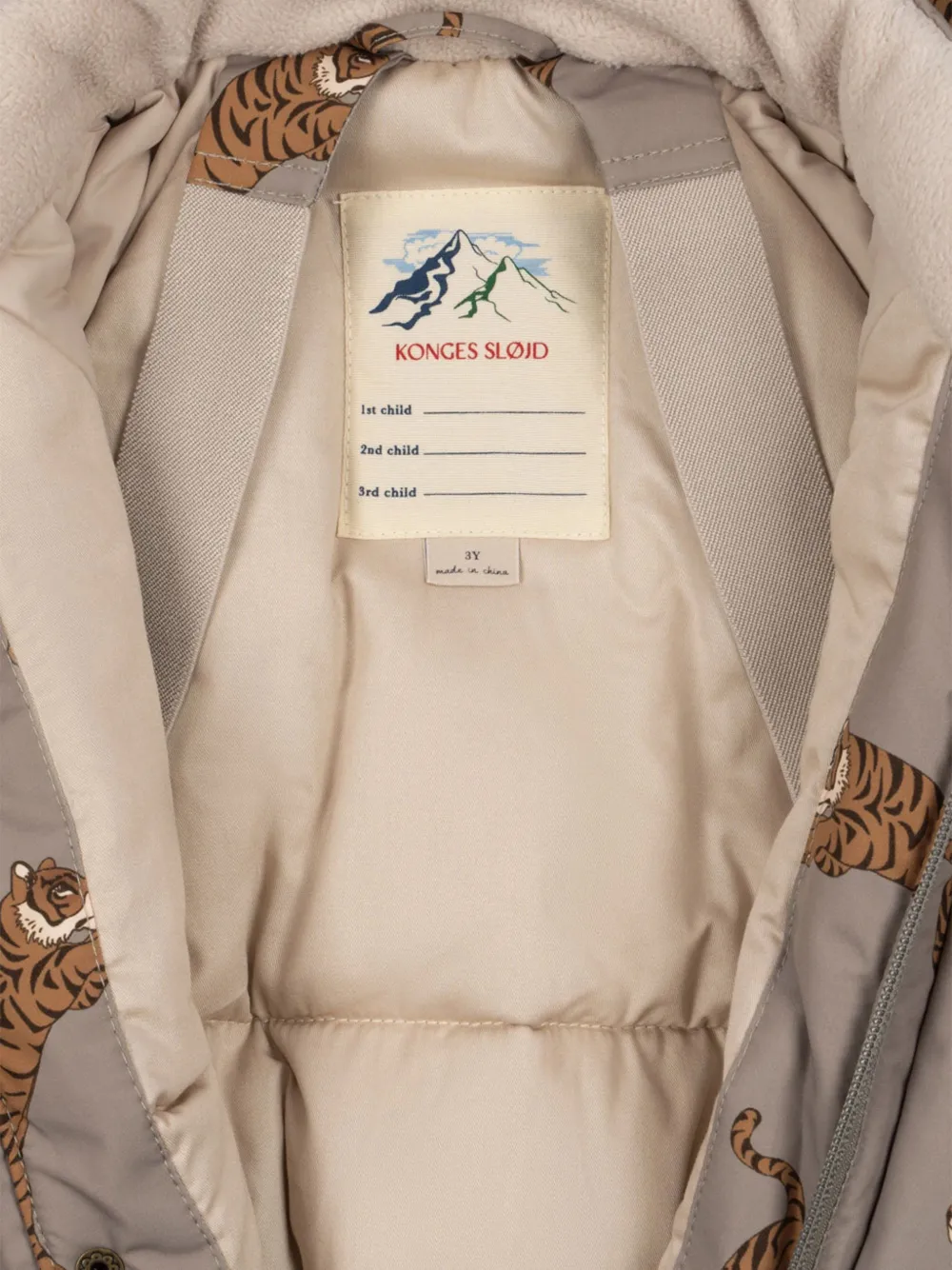 Tiger-Print Jumpsuit