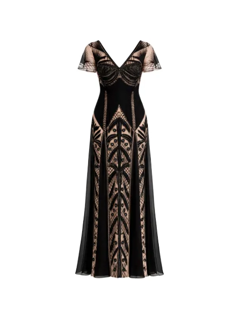 Temperley London GISELLE embroidered gown
