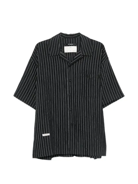 Song For The Mute striped short-sleeve shirt