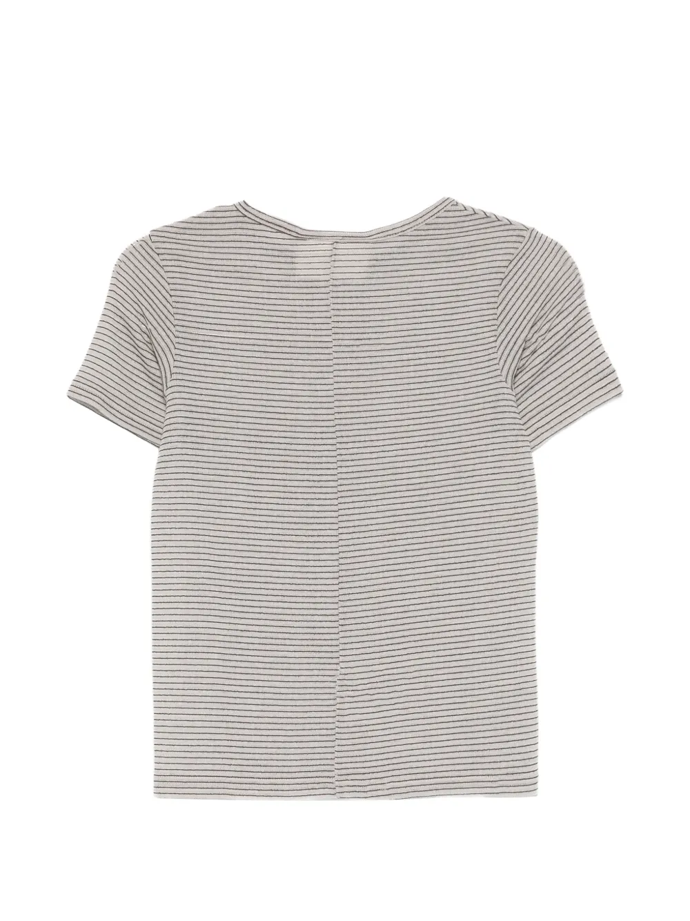  Song For The Mute Striped T-shirt - Neutrals 