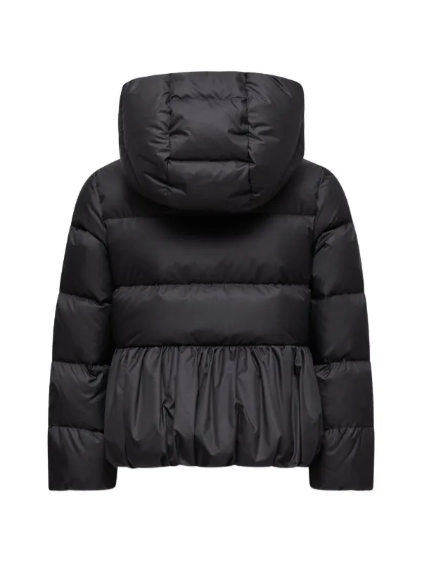 Moncler Enfant Elizaveta フーデッドジャケット | ブラック | FARFETCH JP